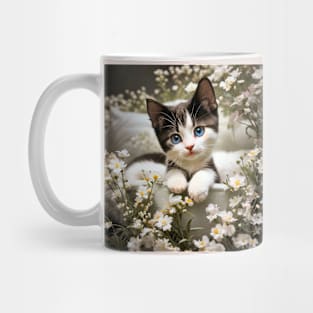 Love Cats Forever Cute Kitten Mug